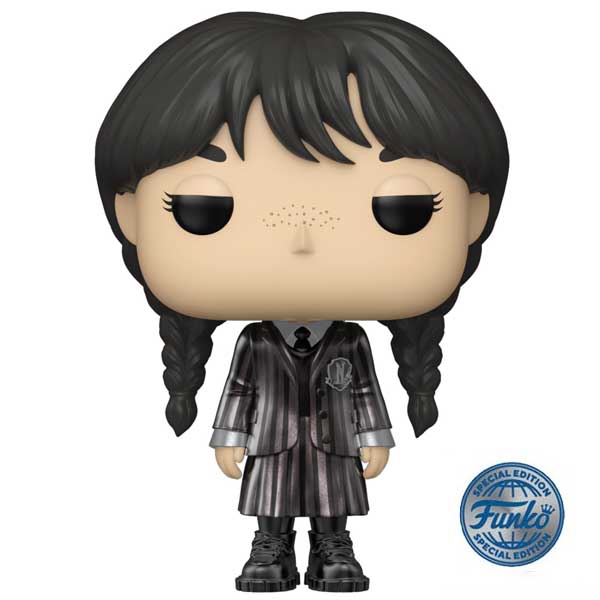 POP! TV: Wednesday Addams (Wednesday) Special Kiadás Metallic figuraFunko POP > Special & Limited Edition