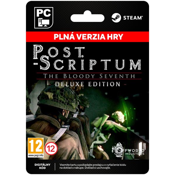 Post Scriptum (Deluxe Kiadás) [Steam] - PCCD-Kulcsok > Verseny játékok