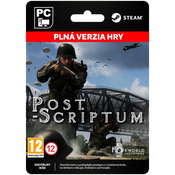 Post Scriptum [Steam] - PCCD-Kulcsok > Verseny játékok