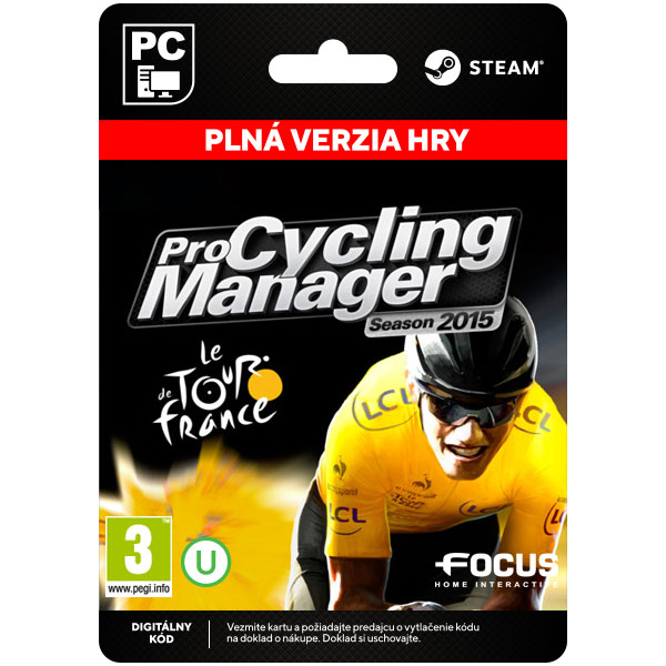 Pro Cycling Manager: Season 2015 [Steam] - PCCD-Kulcsok > Sport játékok