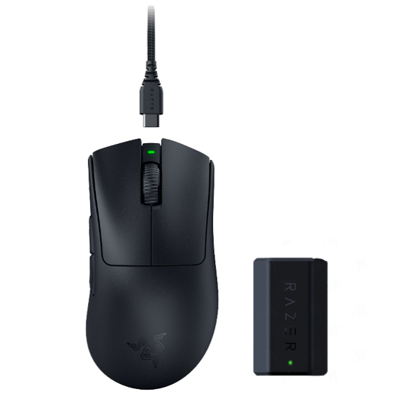 Razer DeathAdder V3 Pro + HyperPolling Vezeték nélküli DongleBundleGamer egerek > Razer egerek