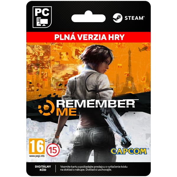 Remember Me [Steam] - PCCD-Kulcsok > Kaland