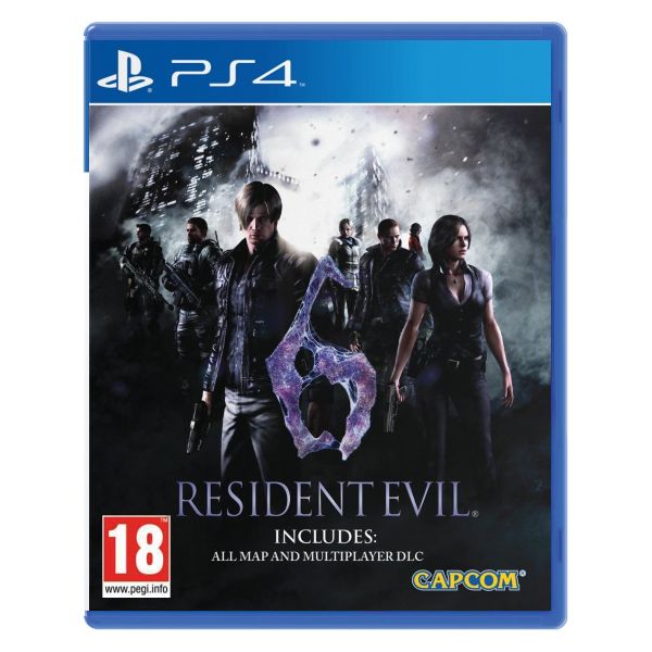 Resident Evil 6 - PS4PlayStation 4 játékok > Akció