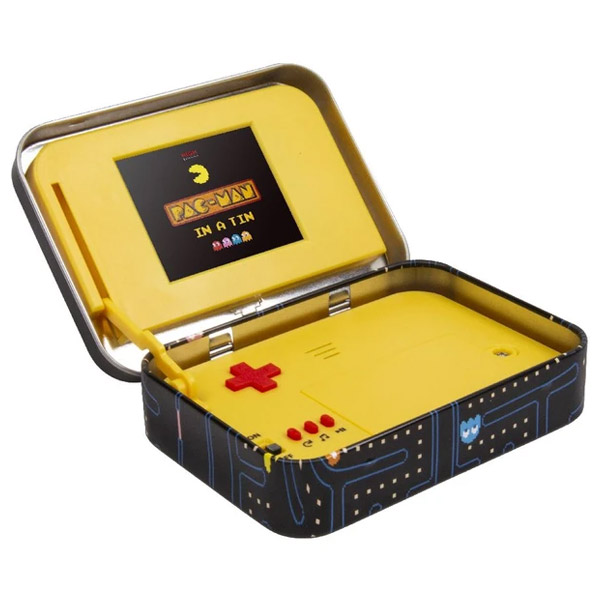 Retro konzol PAC MAN Arcade pléhdobozosJáték merchandise > Háztartási gépek