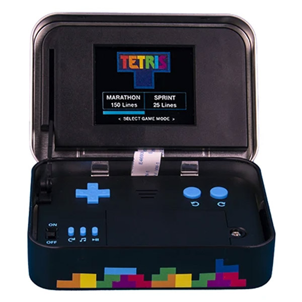 Retro konzol Tetris Arcade pléhdobozosJáték merchandise > Háztartási gépek