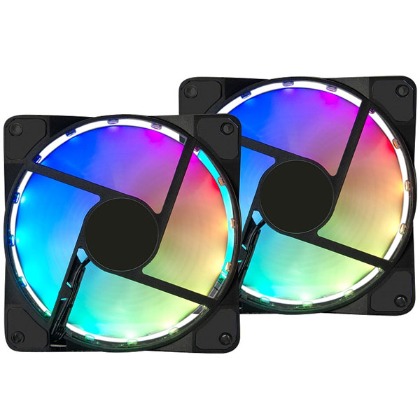 RGB ventilátorok Speedlink Myx LED Fan KitPC komponensek > Hűtés