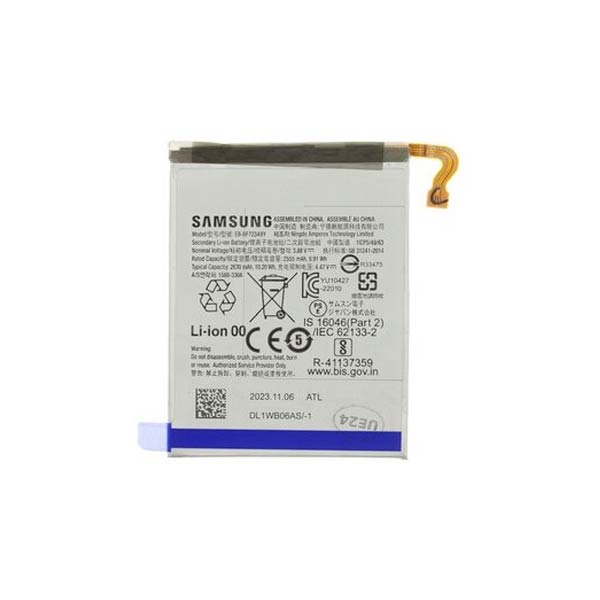 Samsung Eredeti akkumulátor Li-Ion 2630mAh (Service Pack) EB-BF723ABYTöltés > Akkumulátorok