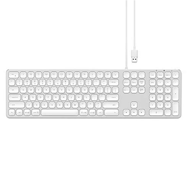 Satechi billentyűzet Aluminium Vezetékes USB Keyboard Mac számára