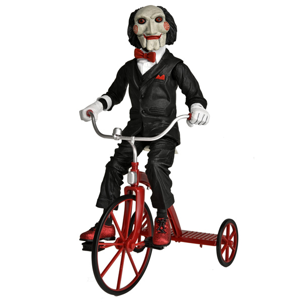 Saw – 12” Action Figura – With Sound Riding TricycleGyűjtői figurák > Movies