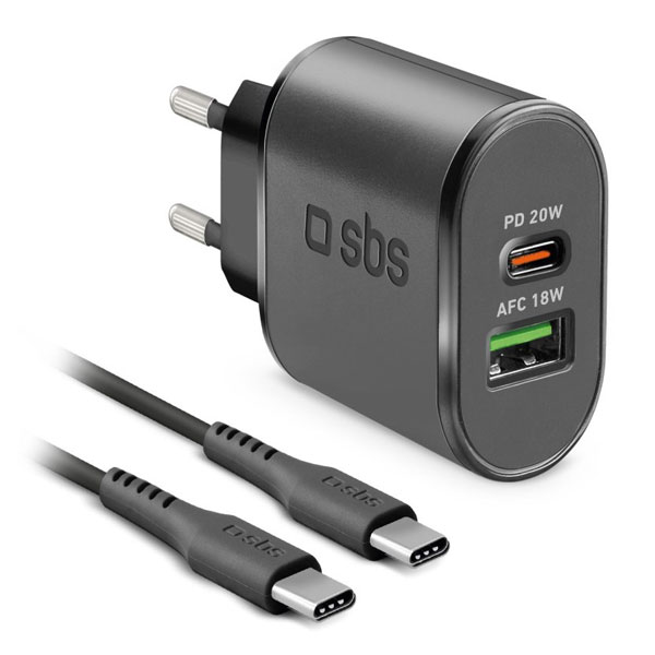 SBS Cestovná nabíjacia sada USB/USB-C