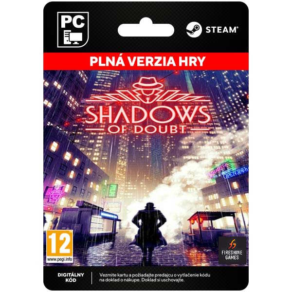 Shadows of Doubt [Steam] - PCPC Gaming > PC játékok