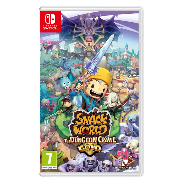 Snack World: The Dungeon Crawl Gold - SwitchNintendo Switch játékok > Switch Bazár