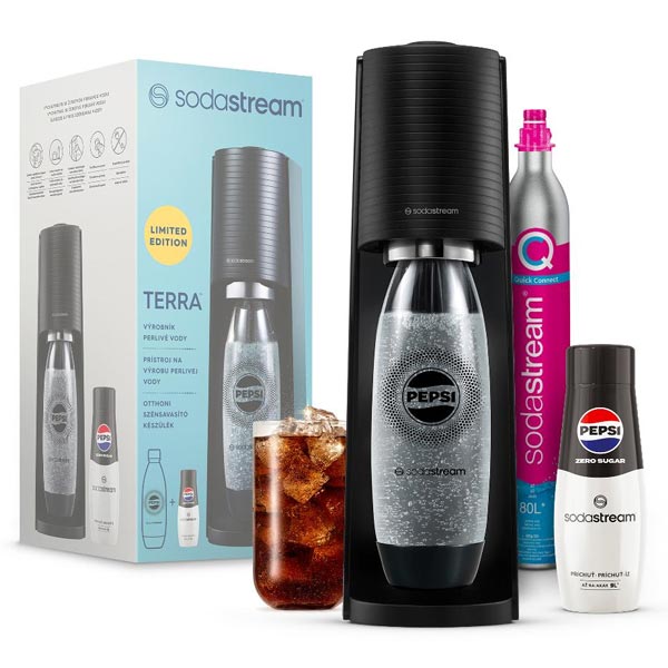 Sodastream Terra pepsi zero megapack