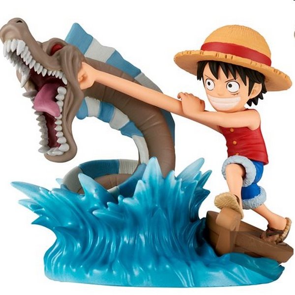 Szobor Log Stories: Monkey.D.Luffy (One Piece)Gyűjtői figurák > Anime