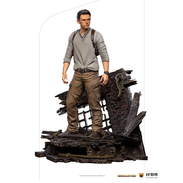 Szobor Nathan Drake Deluxe Uncharted Movie Art Scale 1/10 (Uncharted)Figurák