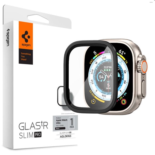 Spigen Glas.tR Slim Pro védőüveg Apple Watch Ultra számára