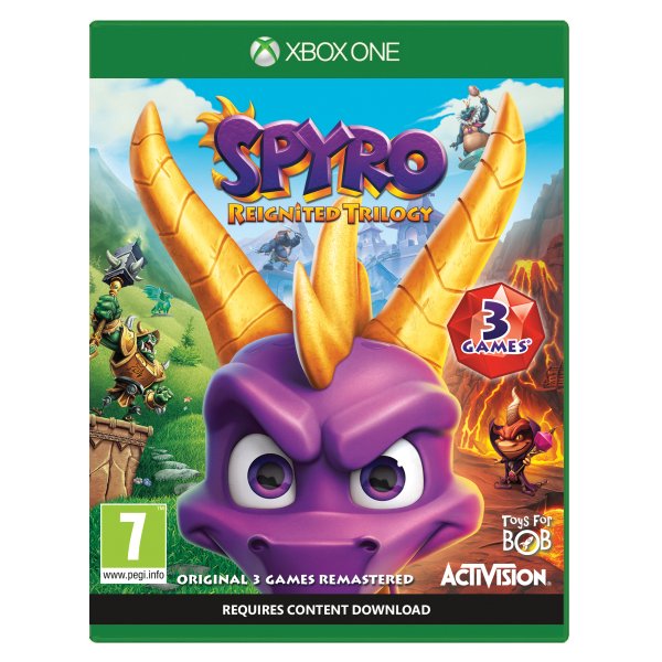 Spyro Reignited Trilogy - XBOX ONEXbox One játékok > bazár