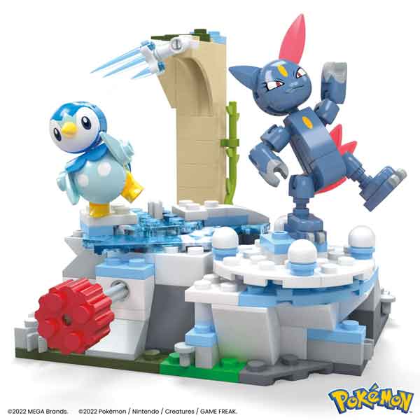 Mega Bloks Piplup And Sneasel's Snow Day (Pokémon) építőjátékLego és építőkészletek > POKEMON