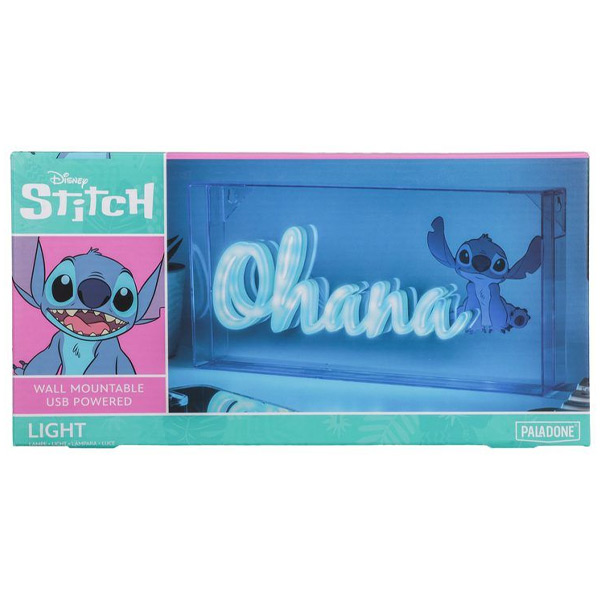 Stitch Ohana LED Neon Light (Disney)Háztartás > Lámpák