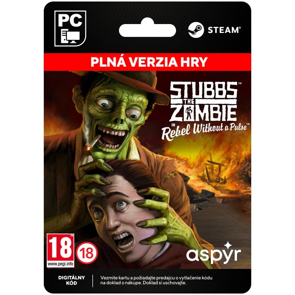 Stubbs The Zombie [Steam] - PCCD-Kulcsok > Akciójátékok