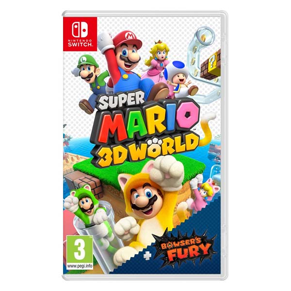 Super Mario 3D World + Bowser’s Fury - SwitchNintendo Switch játékok > Switch Bazár