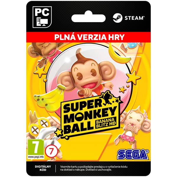 Super Monkey Ball: Banana Blitz HD [Steam] - PCCD-Kulcsok > Verseny játékok