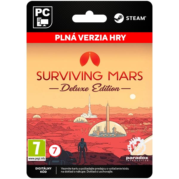 Surviving Mars (Deluxe Kiadás) [Steam] - PCCD-Kulcsok > Stratégiai játékok