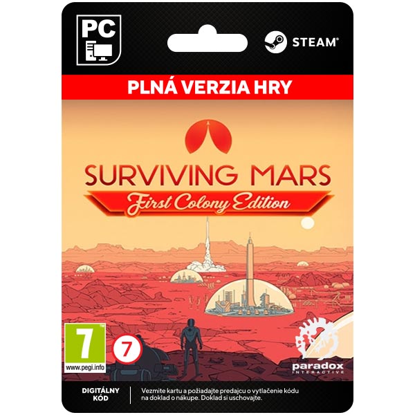 Surviving Mars (First Colony Kiadás) [Steam] - PCCD-Kulcsok > Stratégiai játékok