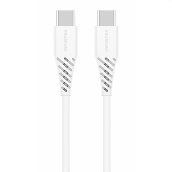 Swissten Adat- és töltőkábel TPU USB-C/USB-C