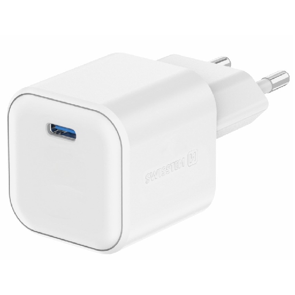 SWISSTEN GaN network adapter 1x USB-C 35 W PD