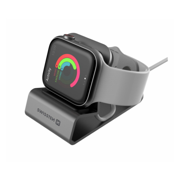 Swissten alumínium tartó Apple watch-hoz