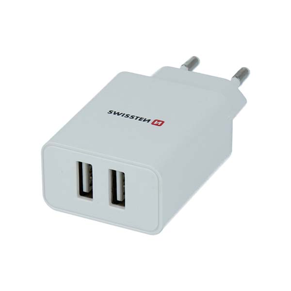 Hálózati Adapter Swissten Smart IC 2x USB 2