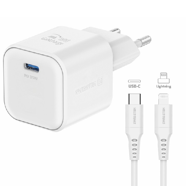 SWISTEN hálózati adapter 1x USB-C 35 W PD