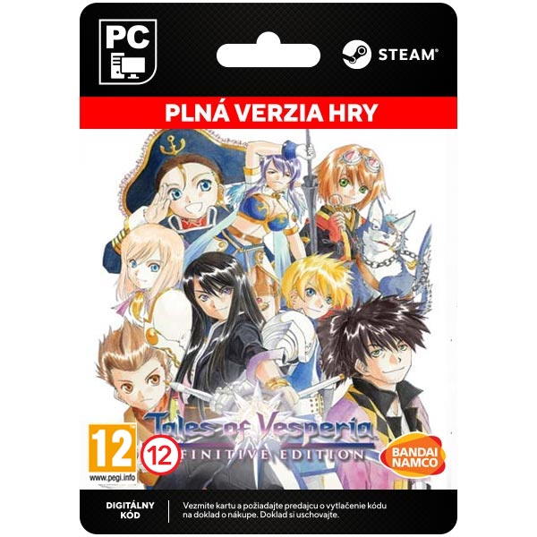 Tales of Vesperia (Definitive Kiadás) [Steam] - PCCD-Kulcsok > RPG