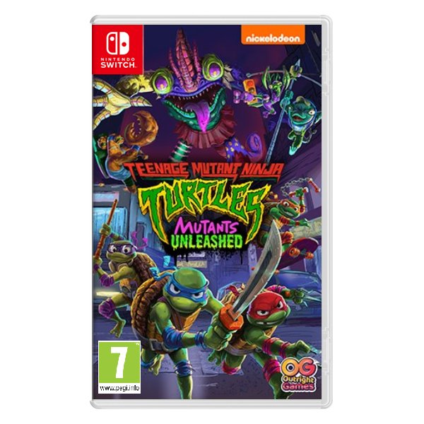 Teenage Mutant Ninja Turtles: Mutants Unleashed - SwitchNintendo Switch játékok > Switch Bazár