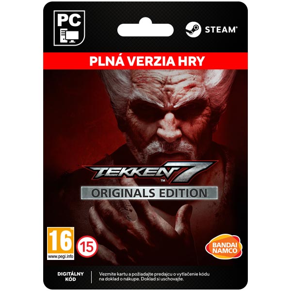 Tekken 7 (Originals Kiadás) [Steam] - PCCD-Kulcsok > Akciójátékok