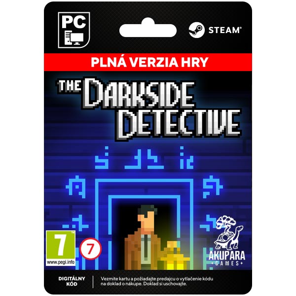 The Darkside Detective [Steam] - PCCD-Kulcsok > Kaland