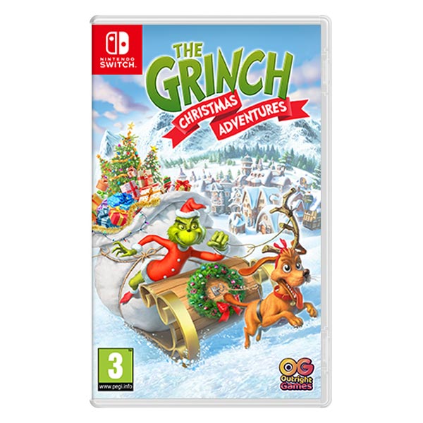 The Grinch: Christmas Adventures - SwitchPlayStation 3 játékok > Kaland