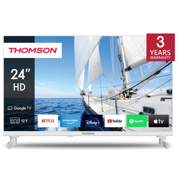 Thomson 24HG2S14CW HD 12V Google TVTV készülékek > 32" (82 cm)