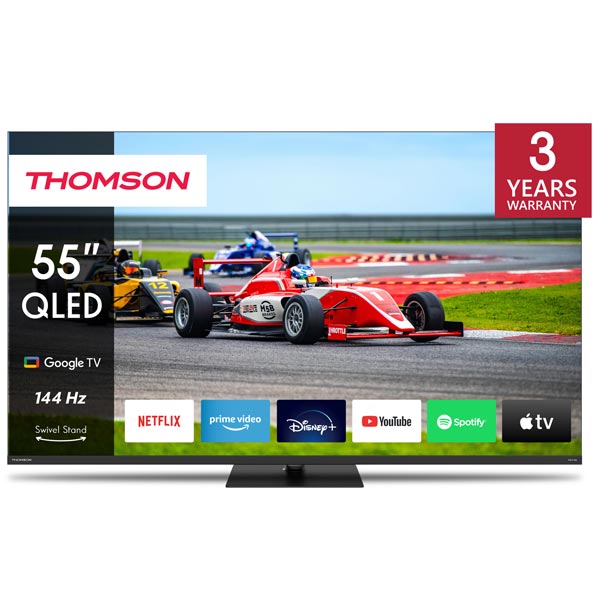 Thomson 55QG7C14 QLED Pro Google TVTV készülékek > 32" (82 cm)