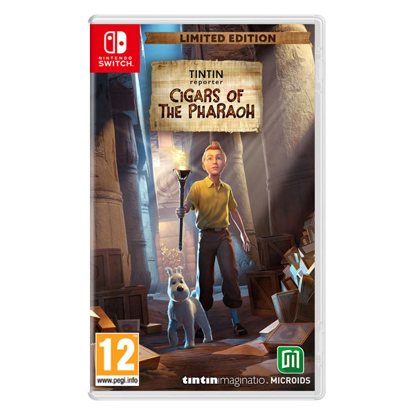 Tintin Reporter: Cigars of the Pharaoh (Limited Kiadás) - SwitchNintendo Switch játékok > Kaland