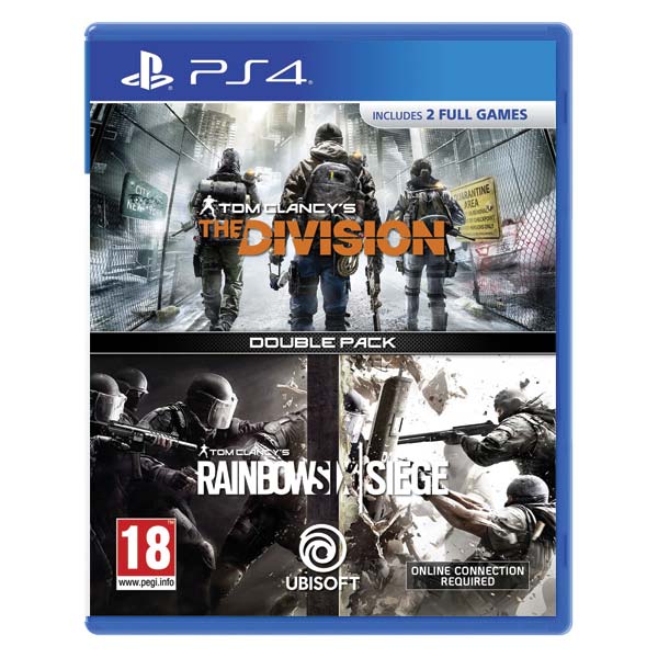 Tom Clancy’s Rainbow Six: Siege + Tom Clancy’s The Division CZ (Double Pack) - PS4PlayStation 4 játékok > Akció