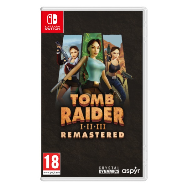 Tomb Raider I-III Remastered Starring Lara Croft - SwitchNintendo Switch játékok > Switch Bazár