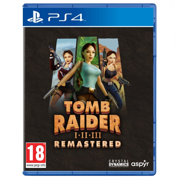 Tomb Raider I-III Remastered Starring Lara Croft - PS4PlayStation 4 játékok > Akció