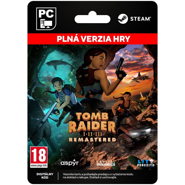 Tomb Raider I-III Remastered [Steam] - PCPC Gaming > PC játékok