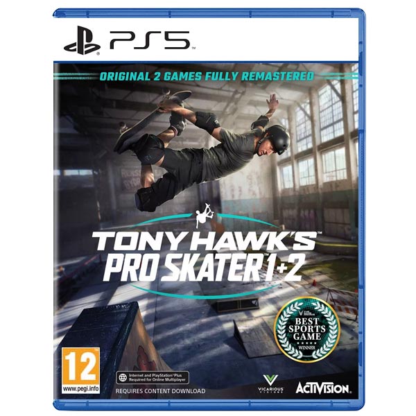 Tony Hawk’s Pro Skater 1+2 - PS5PlayStation 5 játékok > Sport