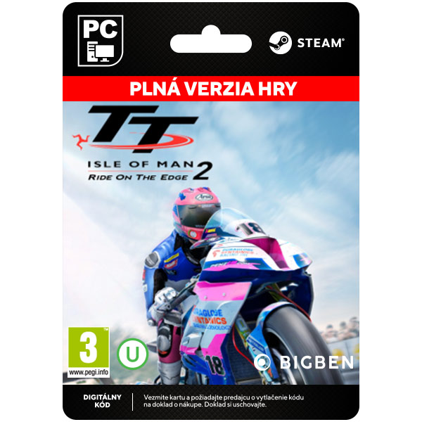 TT Isle of Man 2: Ride on the Edge [Steam] - PCCD-Kulcsok > Verseny játékok