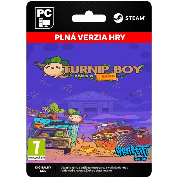 Turnip Boy Robs a Bank [Steam] - PCPC Gaming > PC játékok