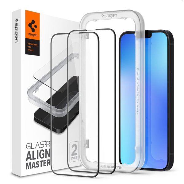 Edzett üveg Spigen Align Glass for Apple iPhone 14 Plus/13 Pro Max