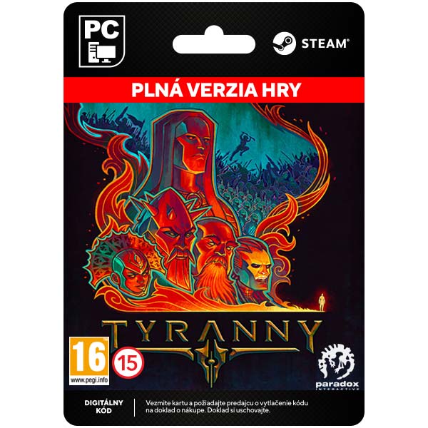 Tyranny [Steam] - PCCD-Kulcsok > RPG